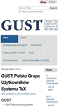 Mobile Screenshot of gust.org.pl
