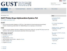 Tablet Screenshot of gust.org.pl